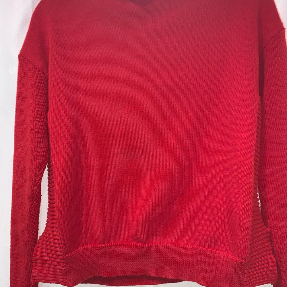 Red sweater